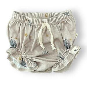 Lulu + Roo NWT “Where the Wild Things Are” Max Boat Ruffle Shorties. 0-3 Months